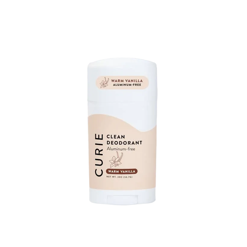 Aluminum Free Deodorant Stick Warm Vanilla by Curie