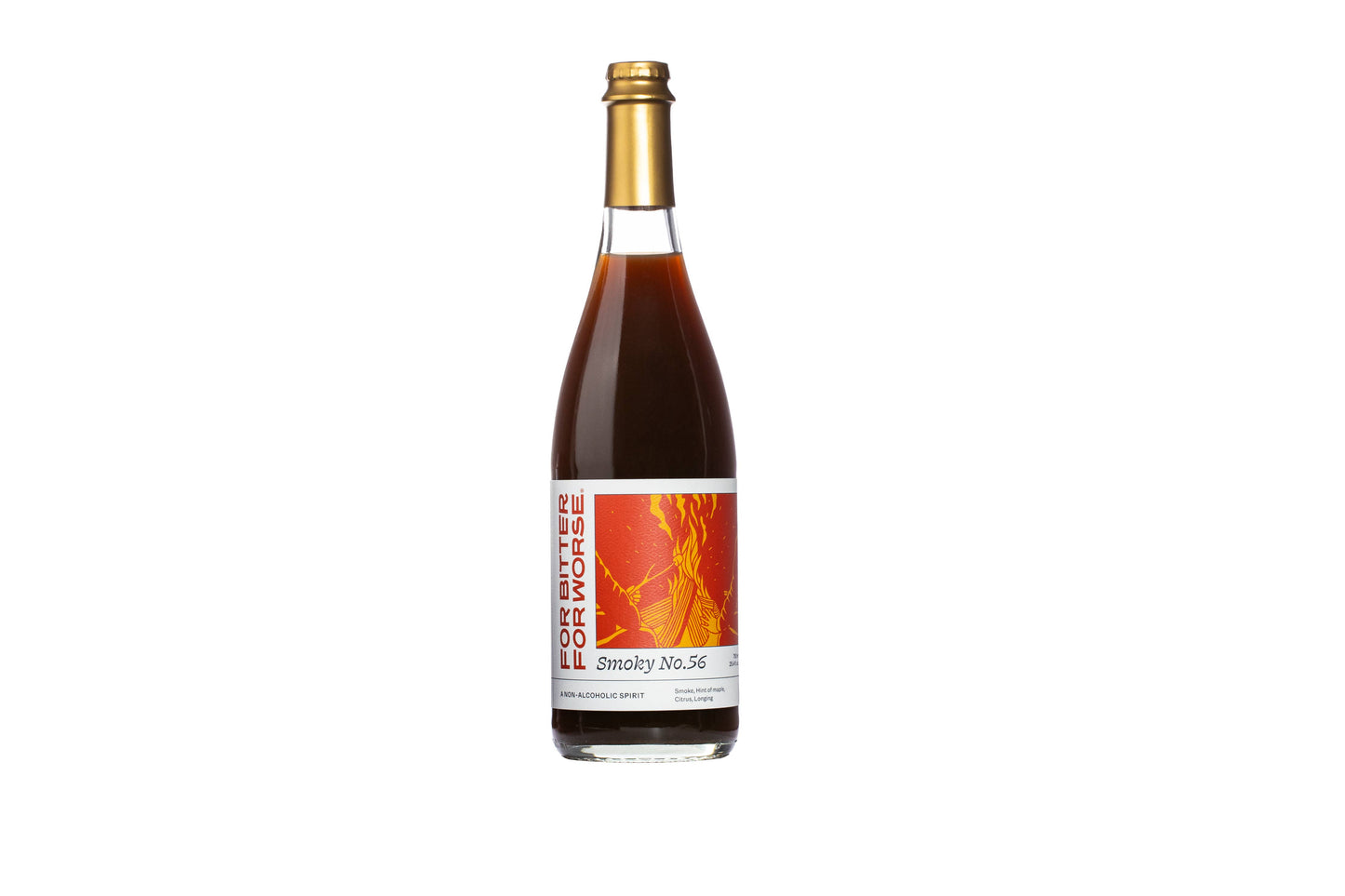 For Bitter For Worse - Smoky No. 56 mocktail non-alcoholic cocktail Dry January