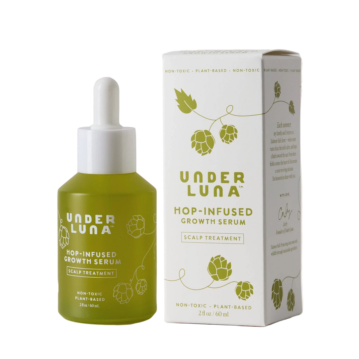 Hop-Infused Growth Serum by Under Luna