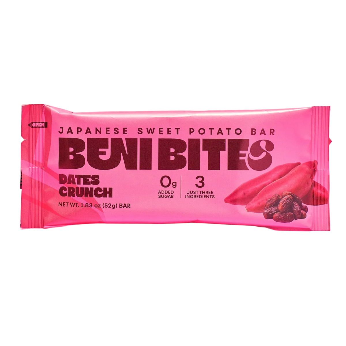 Japanese Dried Sweet Potato Bar Dates Crunch by Benibites