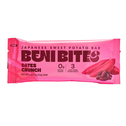 Japanese Dried Sweet Potato Bar Dates Crunch by Benibites