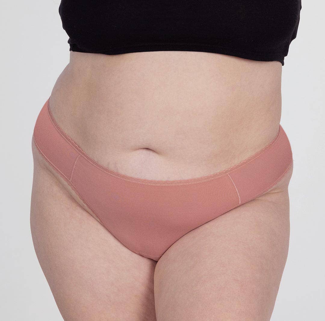 Organic Cotton Mid Rise Thong