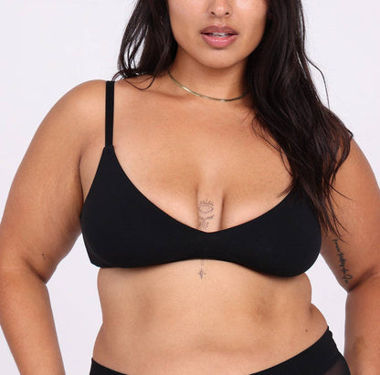 Organic Cotton Triangle Bralette