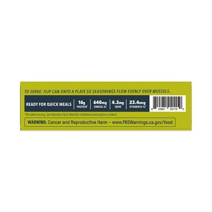 Patagonia Provisions - Tinned Fish - Lemon Herb Mussels