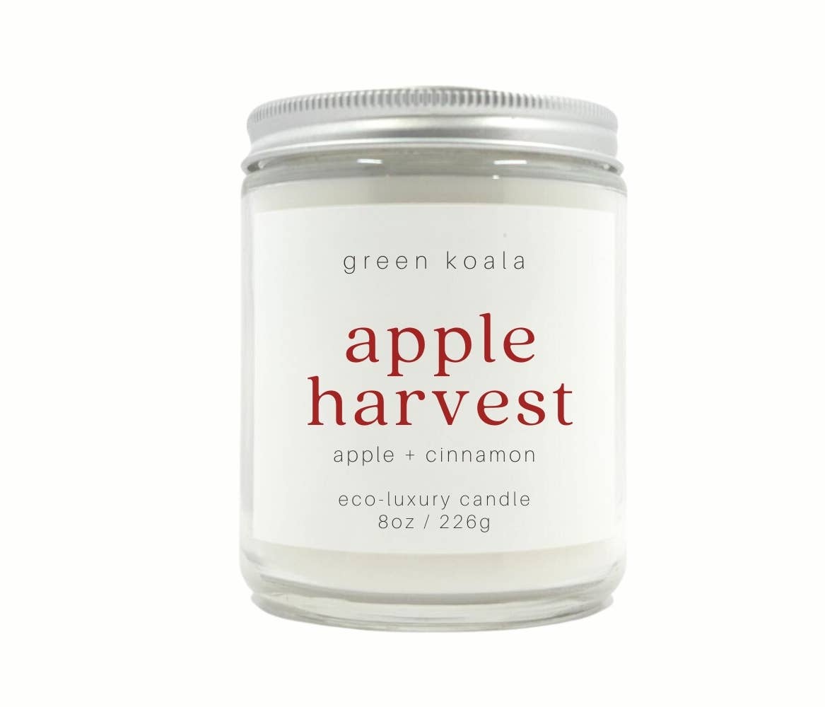 Green Koala - Apple Harvest 8oz Eco-Luxury Candle