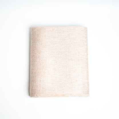ART HIMALAYAN TRADING LTD - Cashmere Reversible Luxury Blanket Travel Throw 56X 90" IDC1