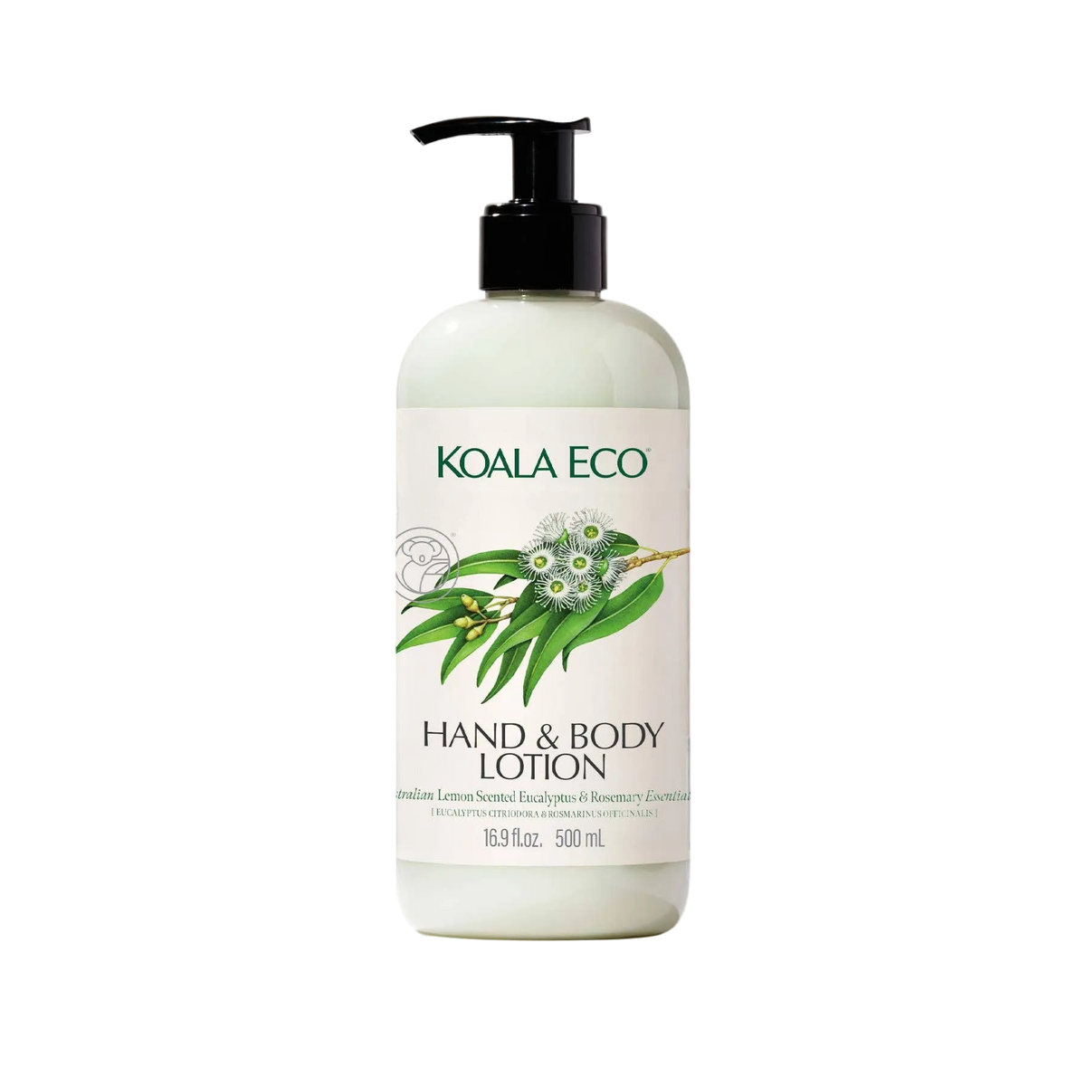 Hand & Body Lotion - Lemon Scented Eucalyptus & Rosemary by Koala Eco