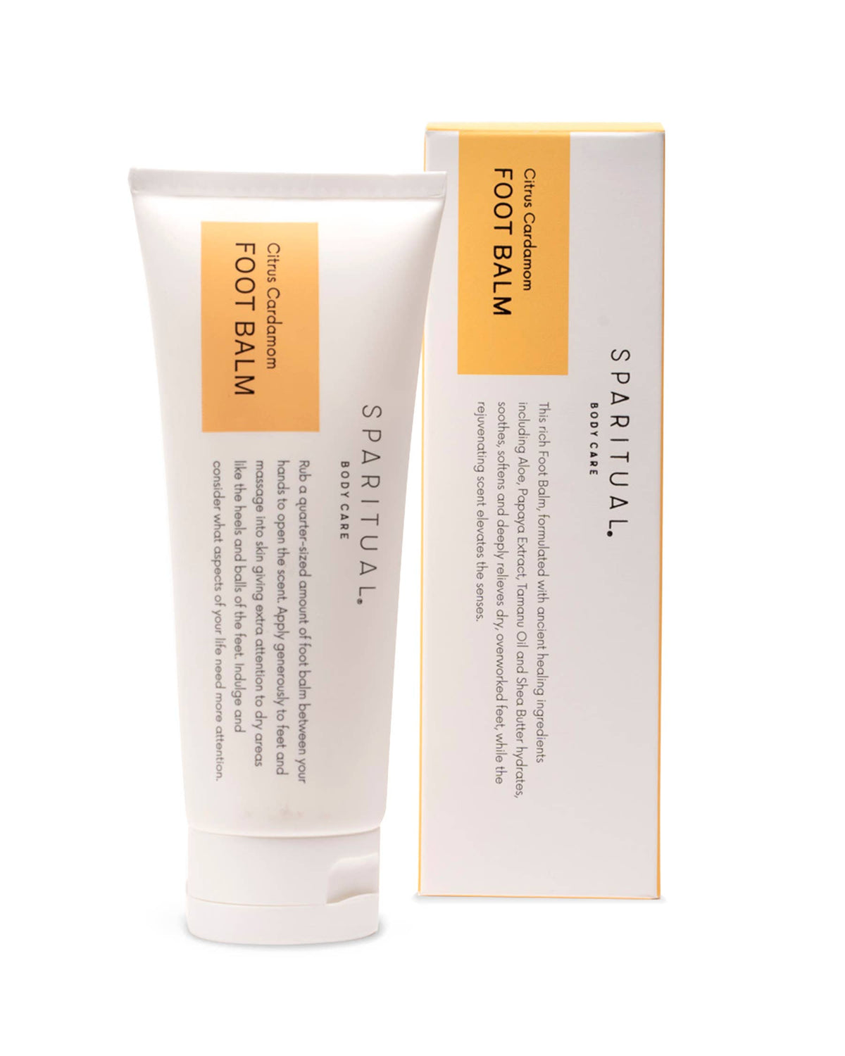 SPARITUAL - Hydrating Moisturizer Citrus Cardamom Foot Cream