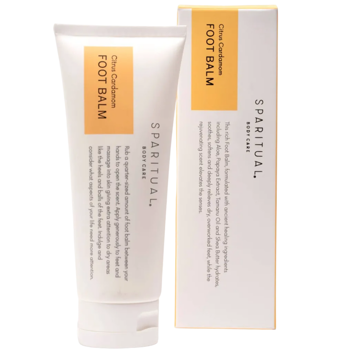 Hydrating Moisturizer Citrus Cardamom Foot Cream by SPARITUAL
