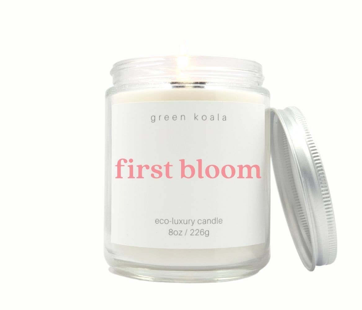 Green Koala - First Bloom 8oz Eco-Luxury Candle