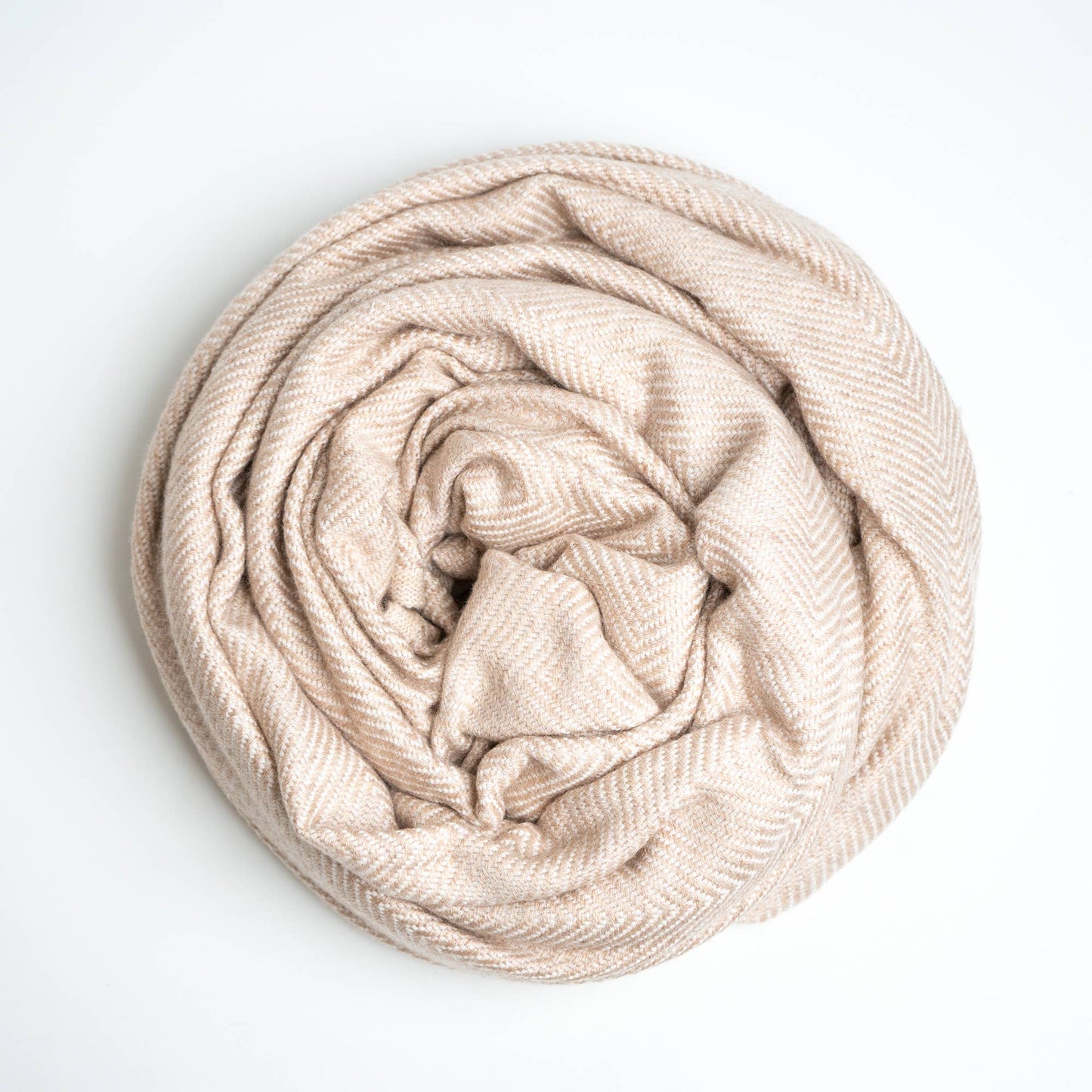 ART HIMALAYAN TRADING LTD - Cashmere Reversible Luxury Blanket Travel Throw 56X 90" IDC1