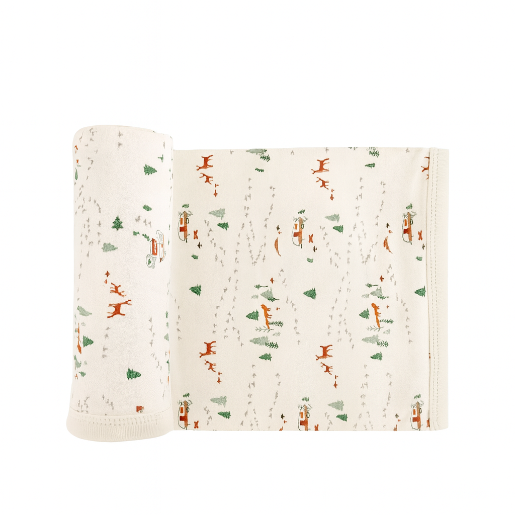 Reversible blanket | into the woods