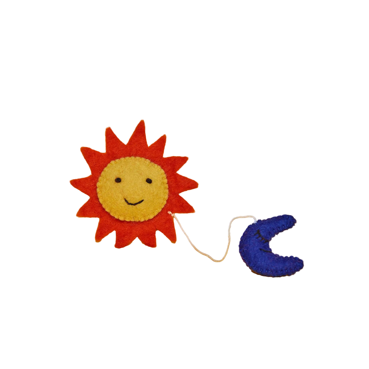Wool Sun & Moon Cat Toy