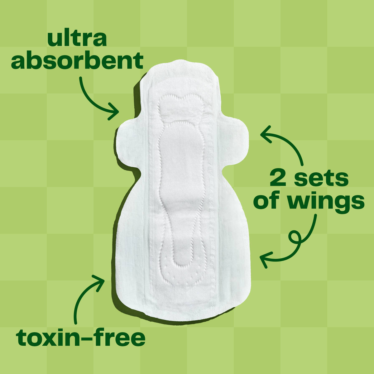 Viv Bamboo Winged Pads - Plant-Based Day & Night Pads
