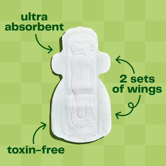 Plant-Based Winged Pads