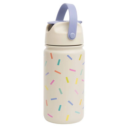 Insulated Stainless Steel Kids Bottle Confetti by the cotton cloud