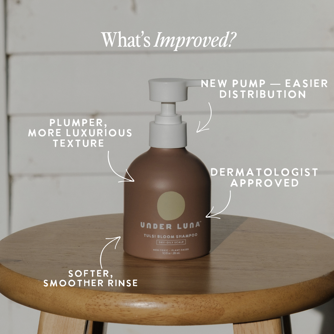 Tulsi Bloom Shampoo — Refined by UNDER LUNA™