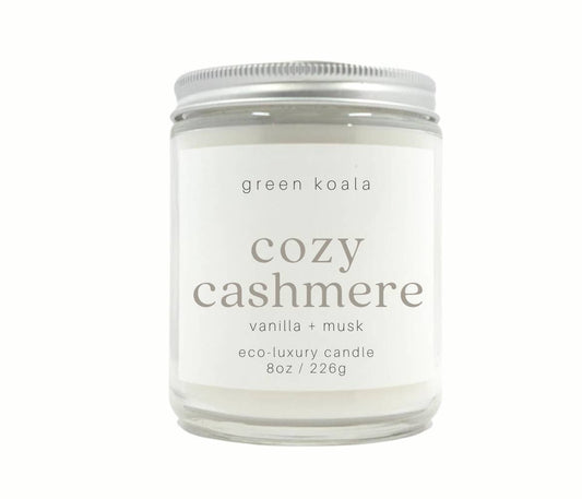 Cozy Cashmere 8oz Eco-Luxury Candle