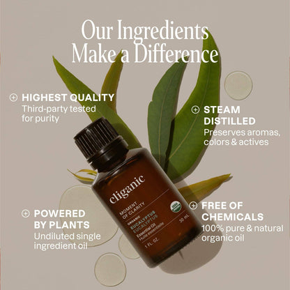 Cliganic - Organic Eucalyptus Essential Oil 1oz