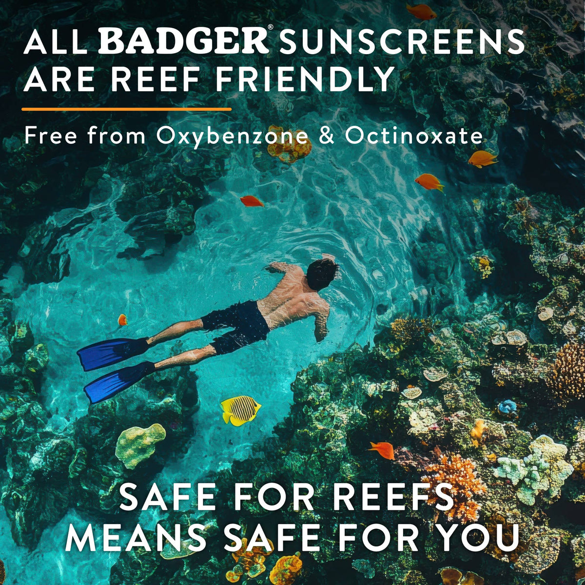 Badger - Badger Mineral Face Sunscreen SPF 30, with Zinc Oxide