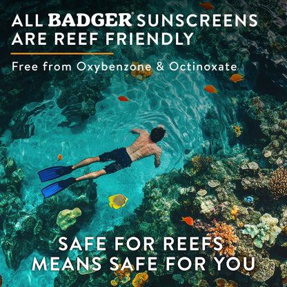 Badger - Badger Mineral Face Sunscreen SPF 30, with Zinc Oxide