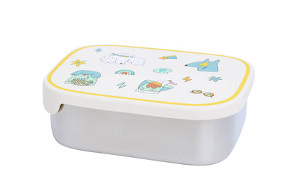 STAINLESS STEEL LUNCHBOX with compartments Funky Dogs