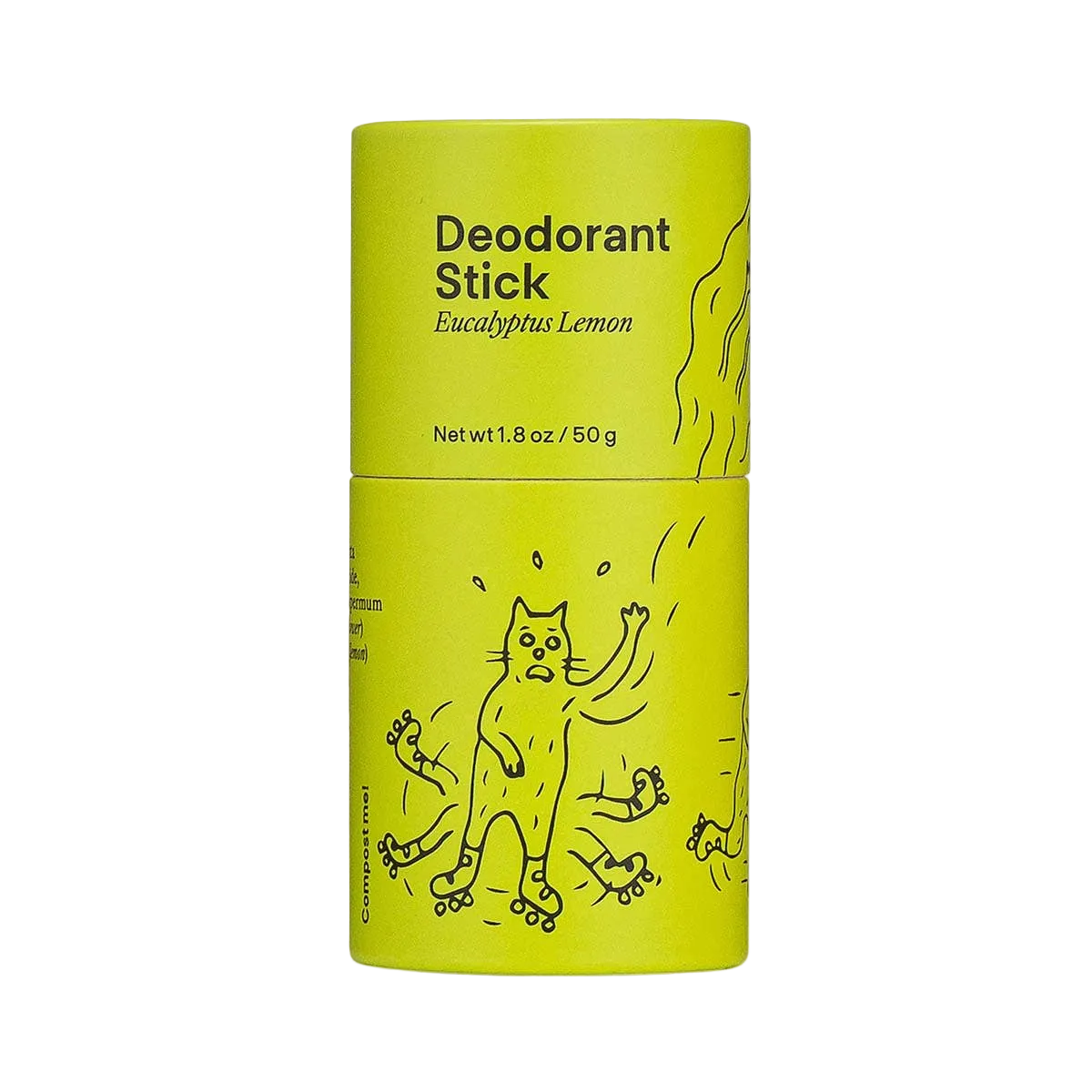 Eucalyptus Lemon Deodorant Stick by Meow Meow Tweet