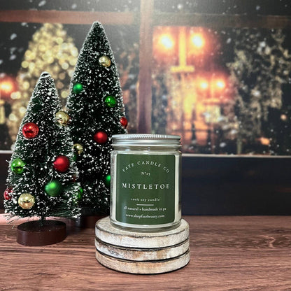 Mistletoe Non-Toxic Candle (Pine + Camphor)