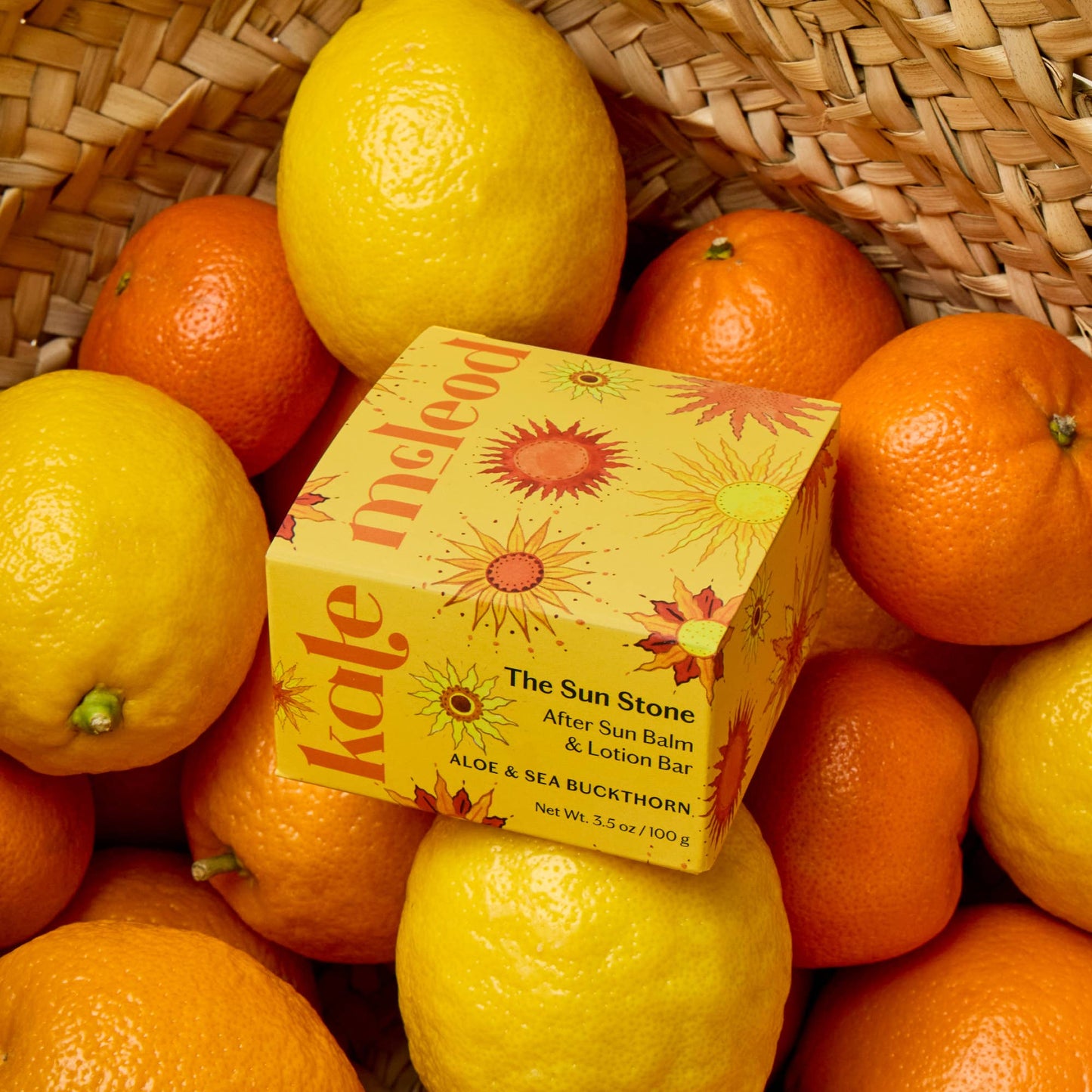 Kate McLeod - The Sun Stone | After Sun Balm & Lotion Bar