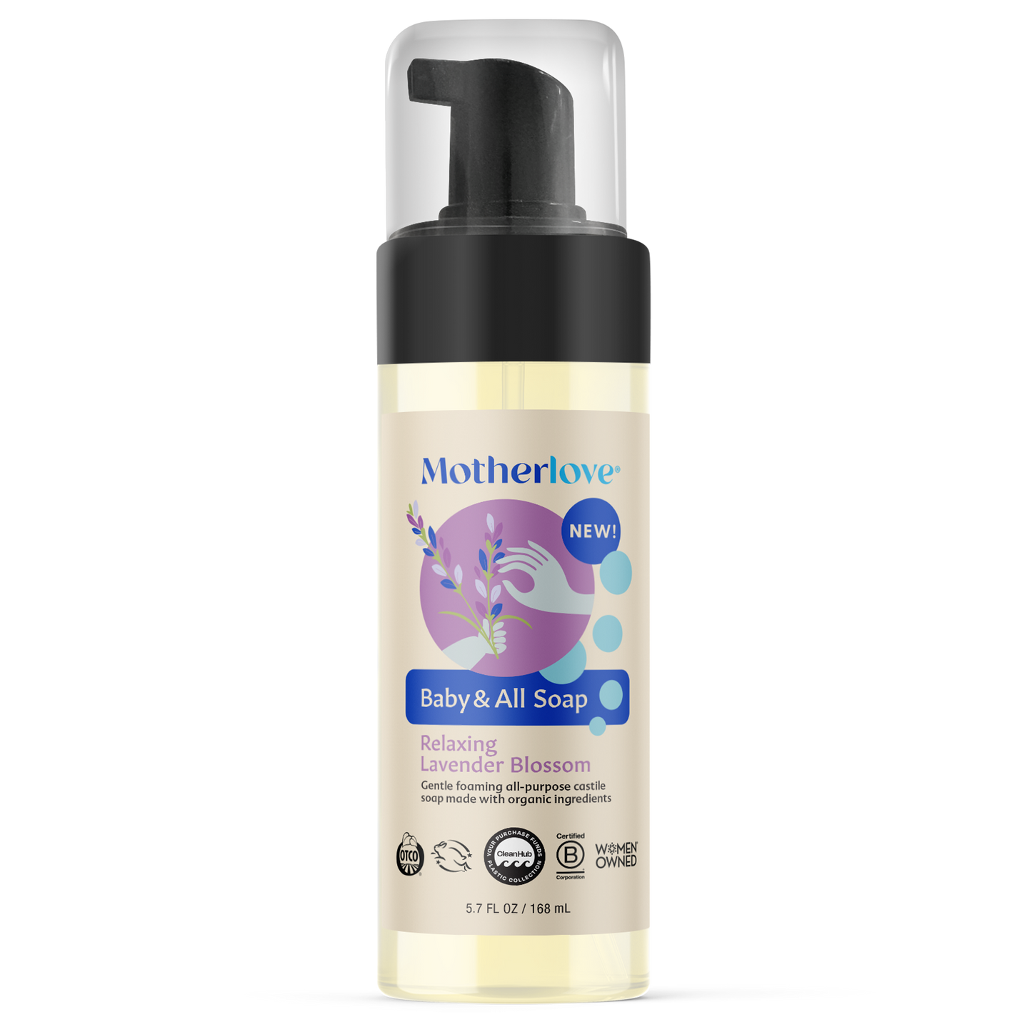 Baby & All Foaming Castile Soap 5.7oz - NEW!