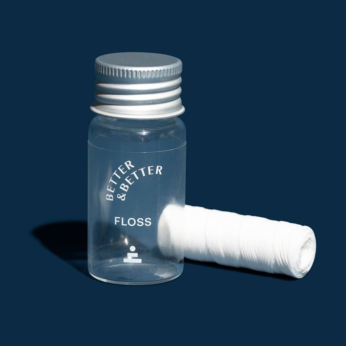 Natural Floss in Glass Jar