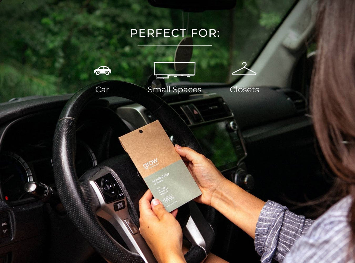 Grow Fragrance - Woodland Sage Car Freshener