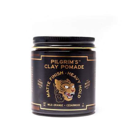 Clay pomade - Wild orange + Cedarwood