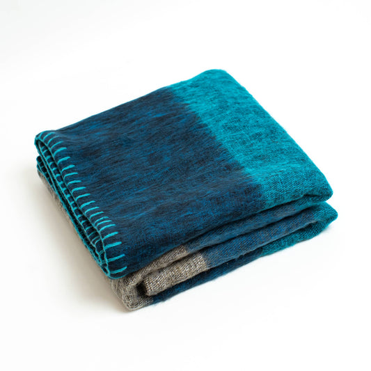 Soft Yak Wool Throw Blanket by ART HIMALAYAN TRADING LTD
