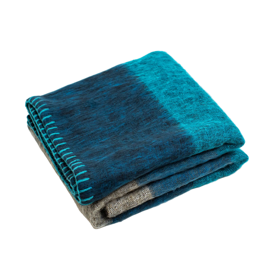 Soft Yak Wool Throw Blanket by ART HIMALAYAN TRADING LTD