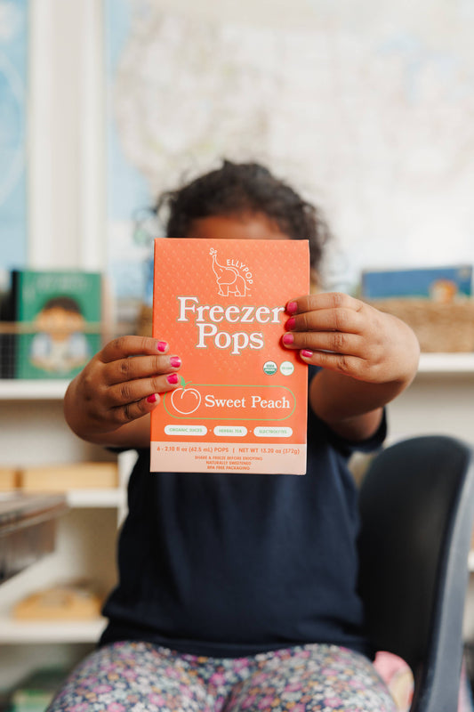 EllyPop - Sweet Peach Freezer Pops