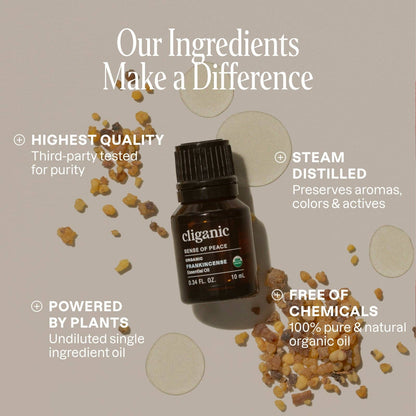 Cliganic - Organic Frankincense Essential Oil 10ml