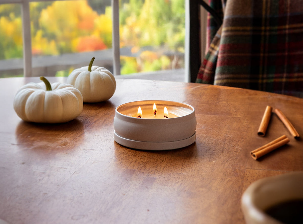 Autumn Heirloom 3-Wick Candle by Grow Fragrance
