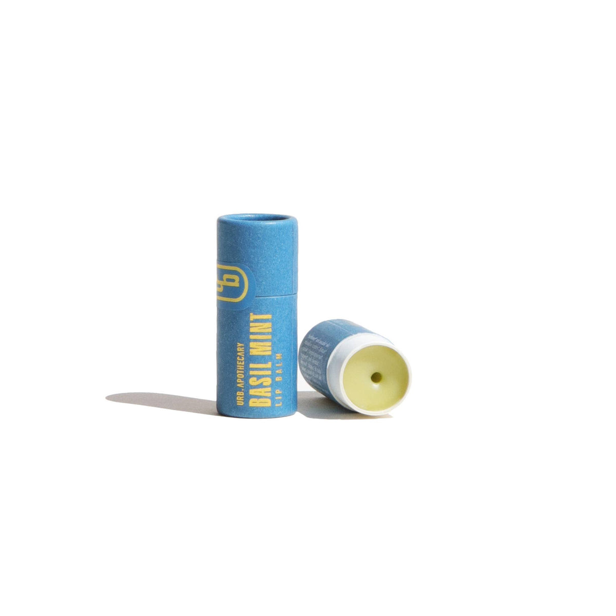Urb Apothecary - Basil Mint Lip Balm - Healing, Botanically-Infused, Bio-Tube