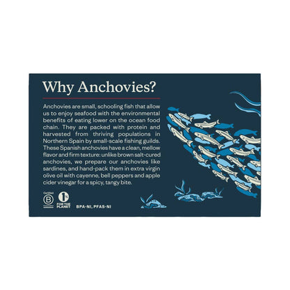 Patagonia Provisions - Tinned Fish - Spicy Spanish White Anchovies