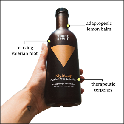 Three Spirit Nightcap |  Functional Non Alcoholic Spirit