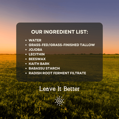 Sky and Sol - Face & Body Sunscreen SPF 30 – Natural Tallow Formula