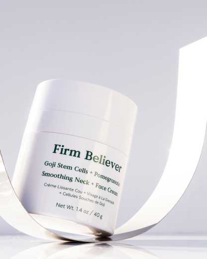 Three Ships - Firm Believer Goji Stem Cell + Pomegranate Smoothing Neck + Face Cream