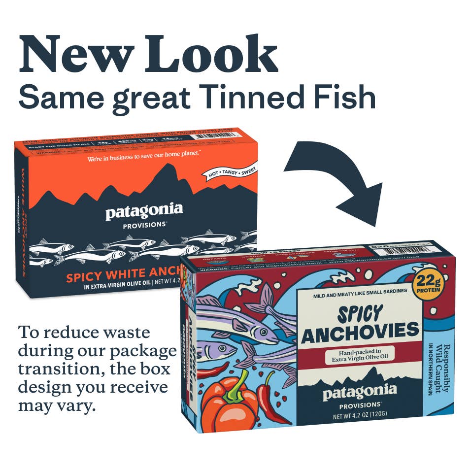 Patagonia Provisions - Tinned Fish - Spicy Spanish White Anchovies