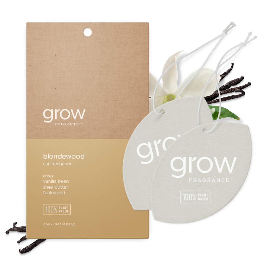 Grow Fragrance - Blondewood Car Freshener