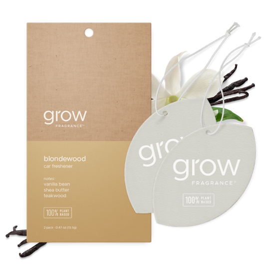 Grow Fragrance - Blondewood Car Freshener