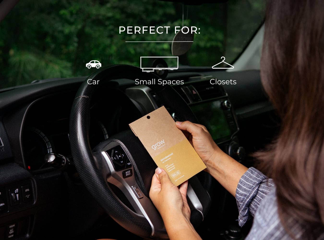 Grow Fragrance - Blondewood Car Freshener