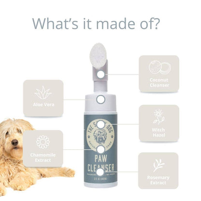Rinse-Free Dog Paw Cleanser with Aloe + Witch Hazel