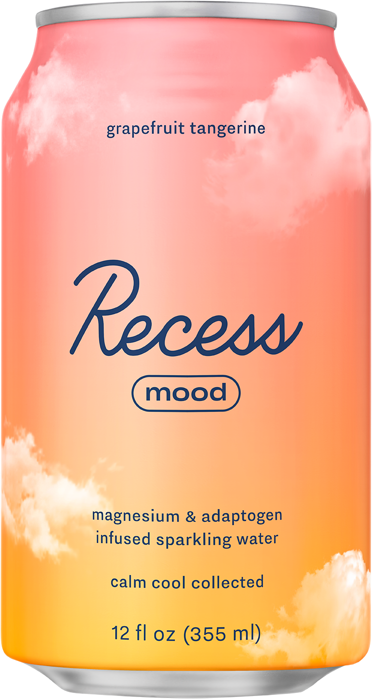 Recess Mood Singles | Sparkling Water With Adaptogens