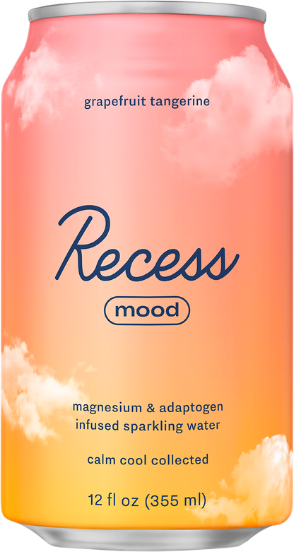 Recess Mood Singles | Sparkling Water With Adaptogens
